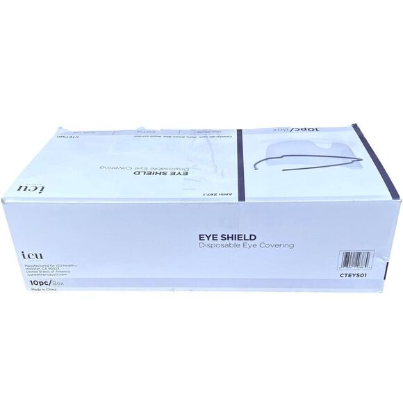 NIB New ICU Eye Shield Disposable Eye Covering/Safety 8 Total Anti Fog - Picture 11 of 11